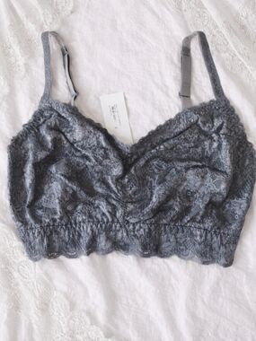 Cosabella Never Say Never Ultra Curvy Sweetie Lace Bralette NWT Size XS